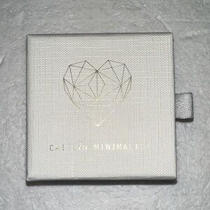 Caitlyn Minimalist Empty Jewelry Box